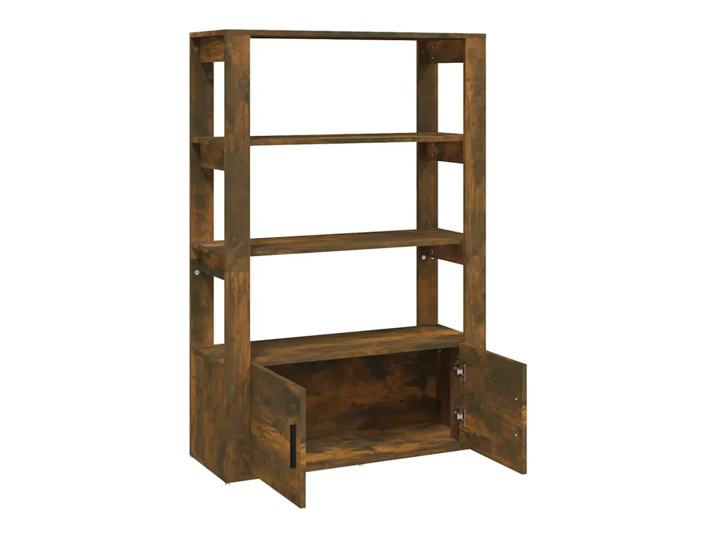 Aparador buffet cómoda mueble mueble de almacenaje organizador cocina salón salón 80 x 30 x 119,5 cm madera contrachapada marrón 02_0031104