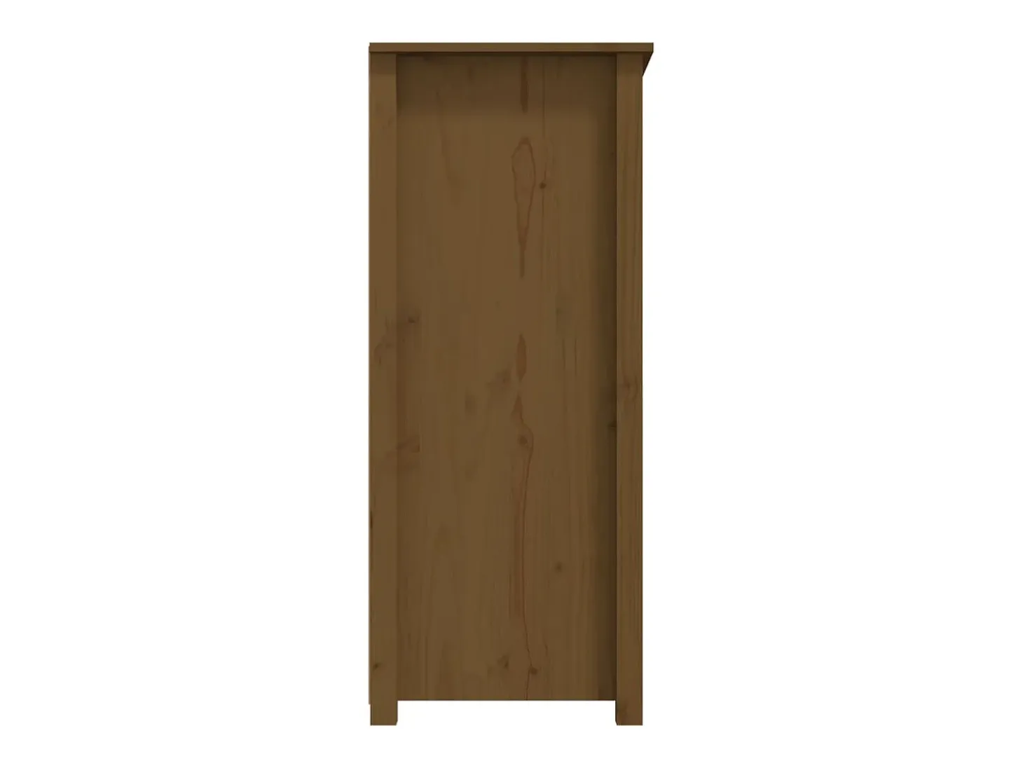 Aparador buffet cómoda mueble mueble de almacenaje organizador cocina salón salón 83 x 41,5 x 100 cm madera maciza de pino marrón 02_0035766