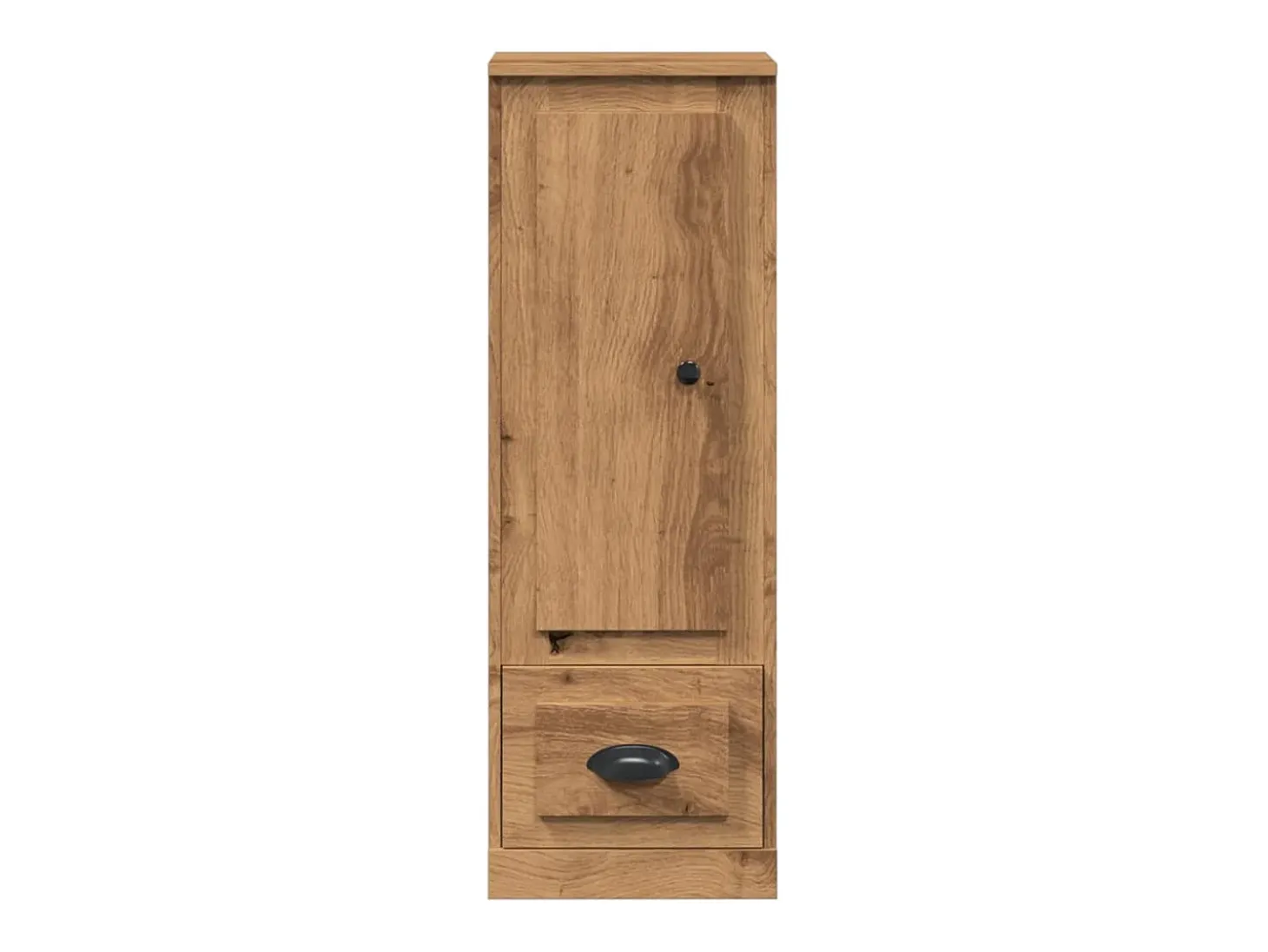 Aparador buffet cómoda mueble mueble de almacenamiento organizador cocina salón salón alta artesanía 36 x 35,5 x 103,5 cm madera contrachapada marrón 02_0033161