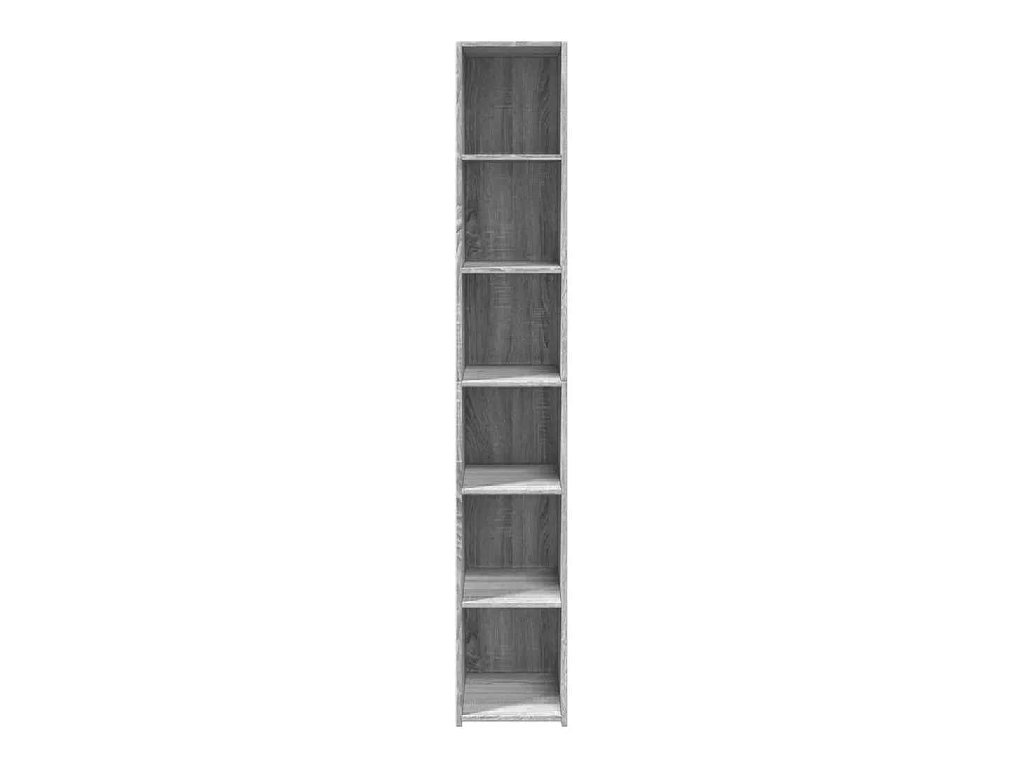 Aparador buffet cómoda mueble almacenaje organizador cocina salón salón alto Sonoma 30 x 41 x 185 cm madera contrachapada gris 02_0035169