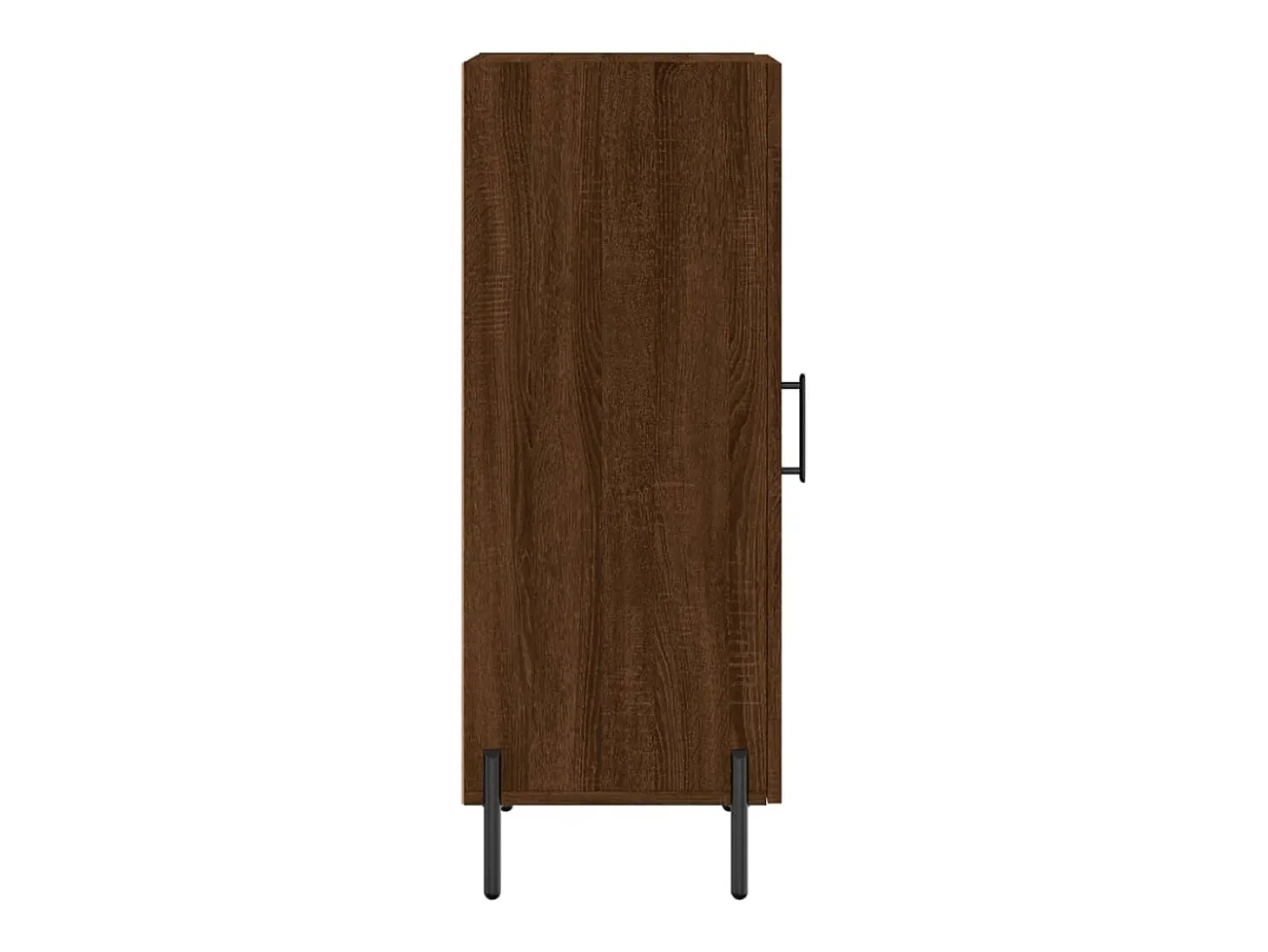 Aparador buffet cómoda mueble mueble de almacenaje organizador cocina salón salón 34,5 x 34 x 90 cm madera contrachapada marrón 02_0031208