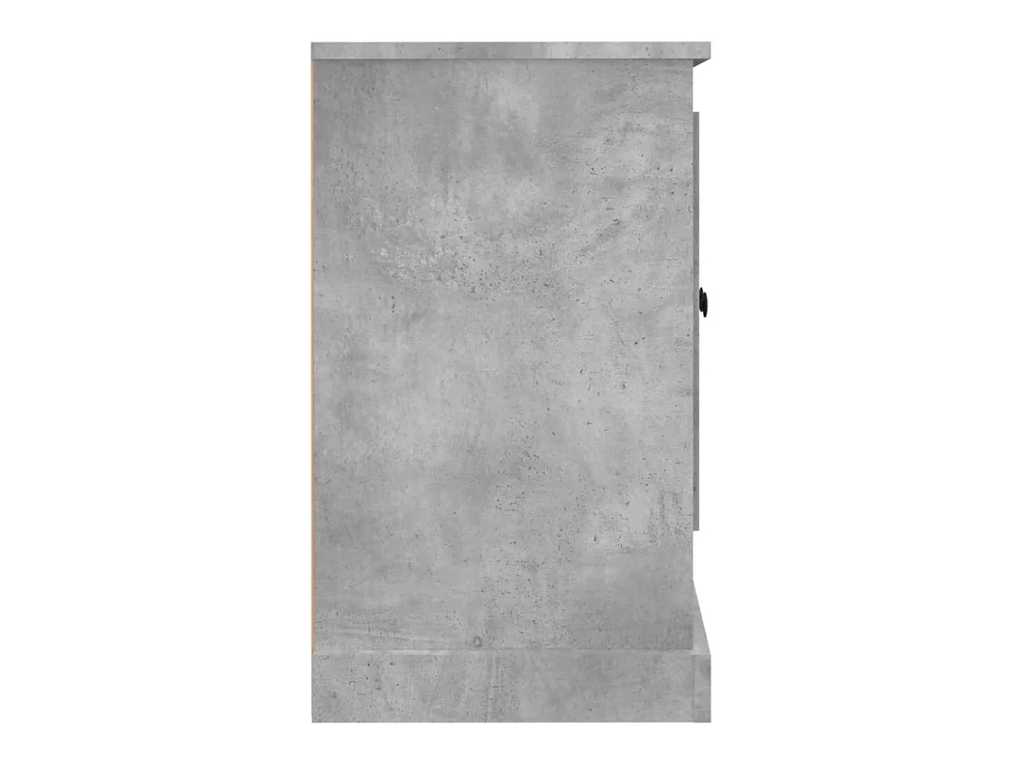 Aparador buffet cómoda mueble mueble de almacenaje organizador cocina salón salón 100 x 35,5 x 60 cm madera contrachapada gris 02_0031822