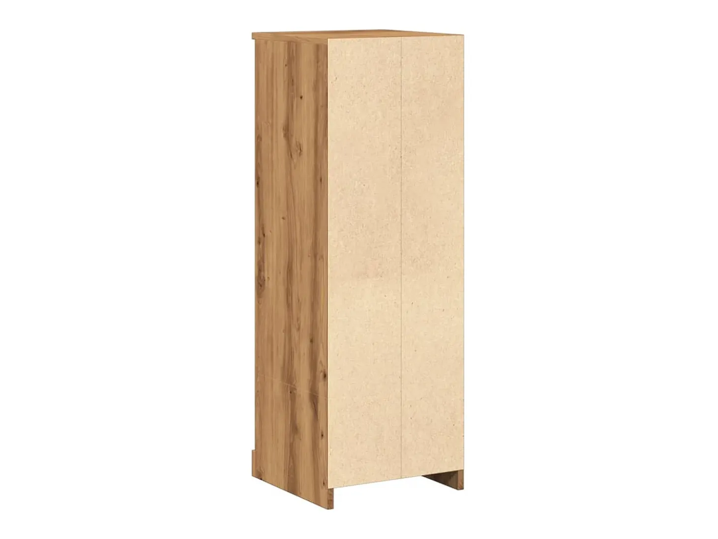 Aparador buffet cómoda mueble mueble de almacenamiento organizador cocina salón salón alta artesanía 36 x 35,5 x 103,5 cm madera contrachapada marrón 02_0033162