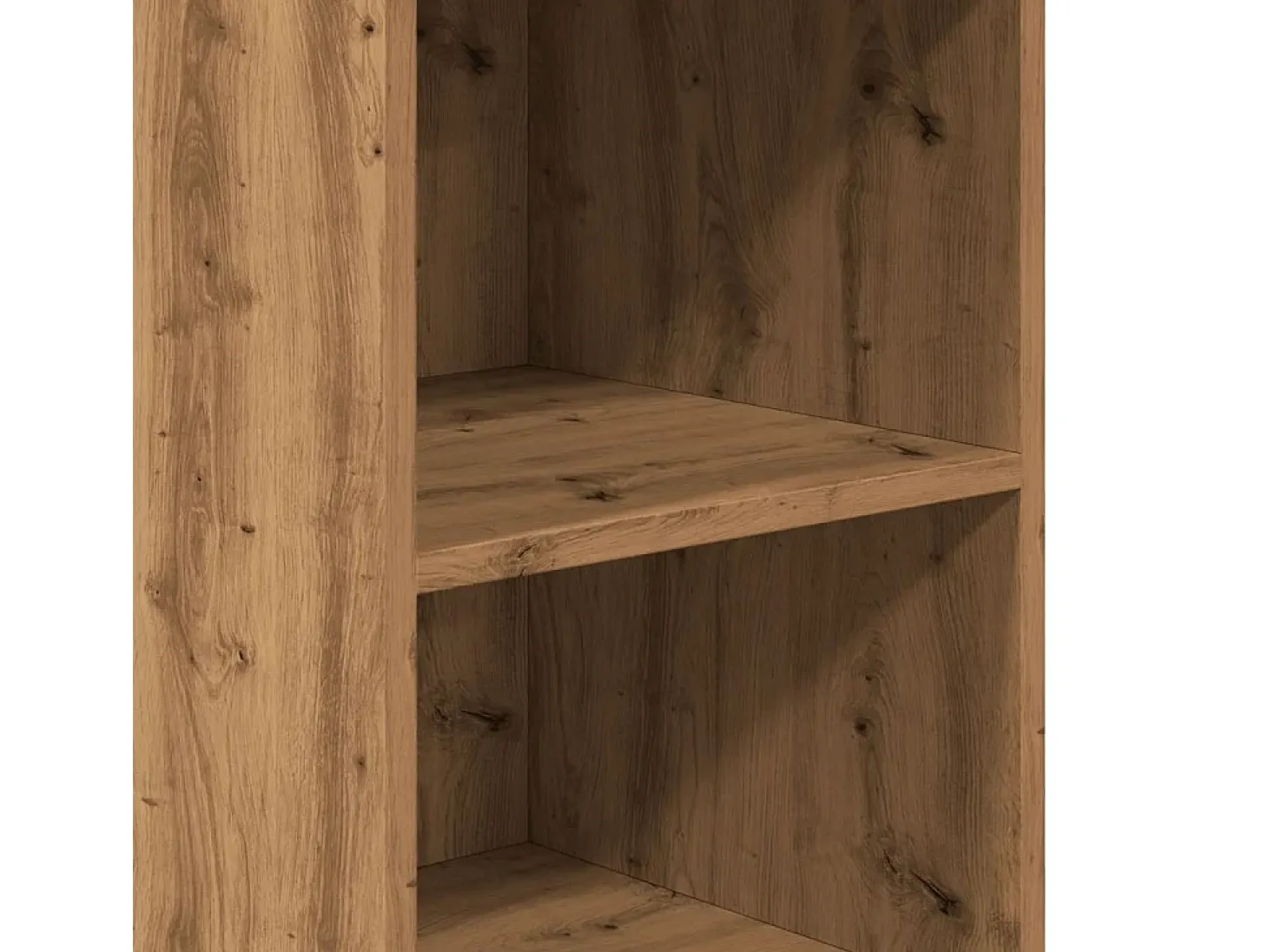 Aparador buffet cómoda mueble mueble de almacenamiento organizador cocina salón salón alta artesanía 36 x 35,5 x 103,5 cm madera contrachapada marrón 02_0033162