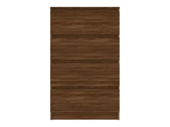 Aparador buffet cómoda mueble mueble de almacenaje organizador cocina salón salón 60 x 35 x 98,5 cm madera contrachapada marrón 02_0031312