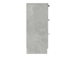 Aparador buffet cómoda mueble mueble de almacenaje organizador cocina salón salón 60 x 30 x 70 cm madera contrachapada gris 02_0031955