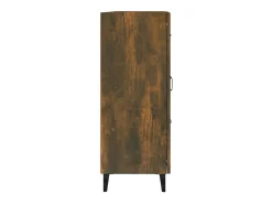 Aparador buffet cómoda mueble mueble de almacenaje organizador cocina salón salón 69,5 x 34 x 90 cm madera contrachapada marrón 02_0031044