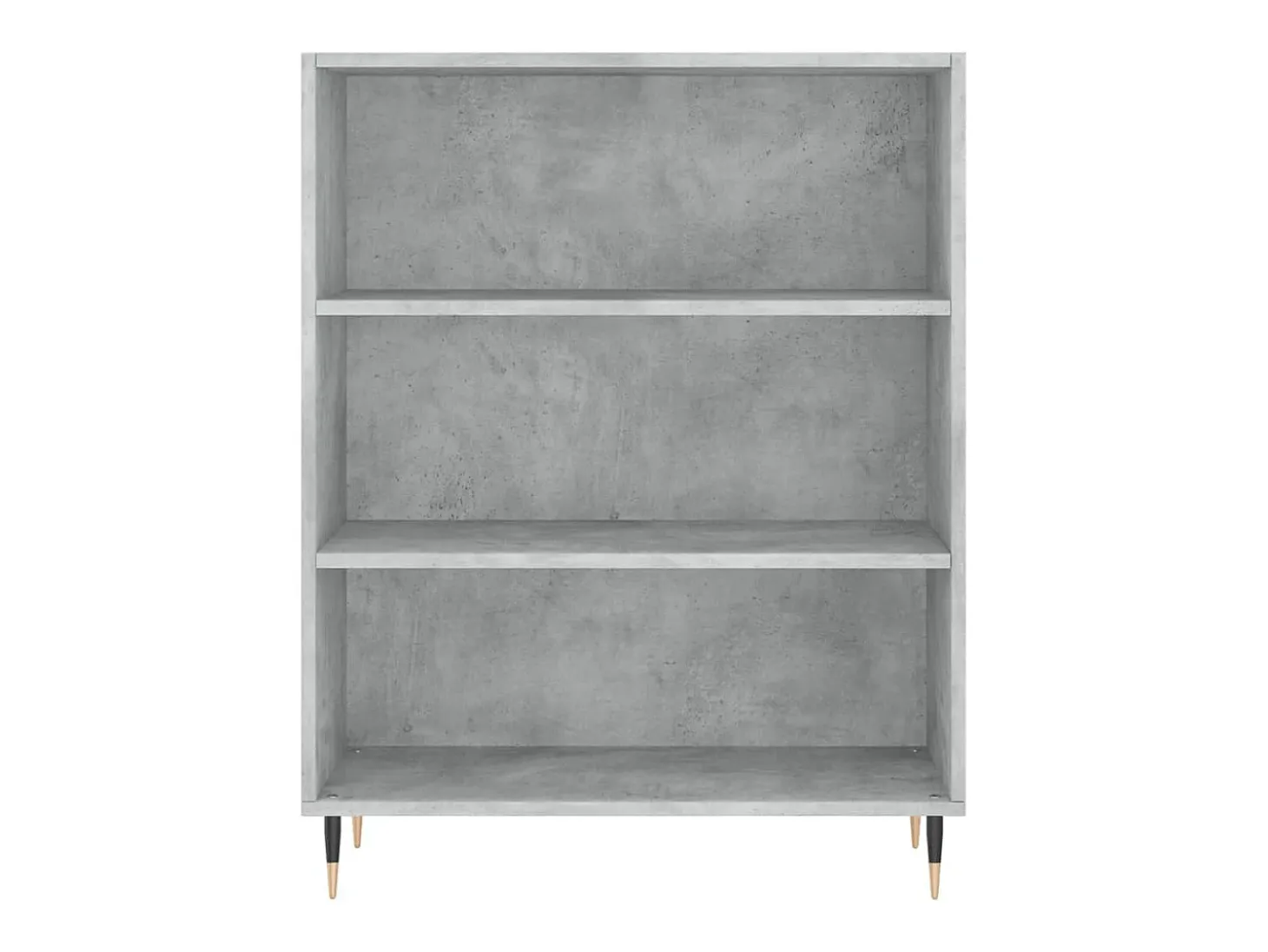 Aparador buffet cómoda mueble mueble de almacenaje organizador cocina salón salón 69,5 x 32,5 x 180 cm madera contrachapada gris 02_0032000