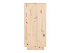 Aparador buffet cómoda mueble mueble de almacenaje organizador cocina salón salón 60 x 34 x 75 cm madera maciza de pino marrón 02_0029618