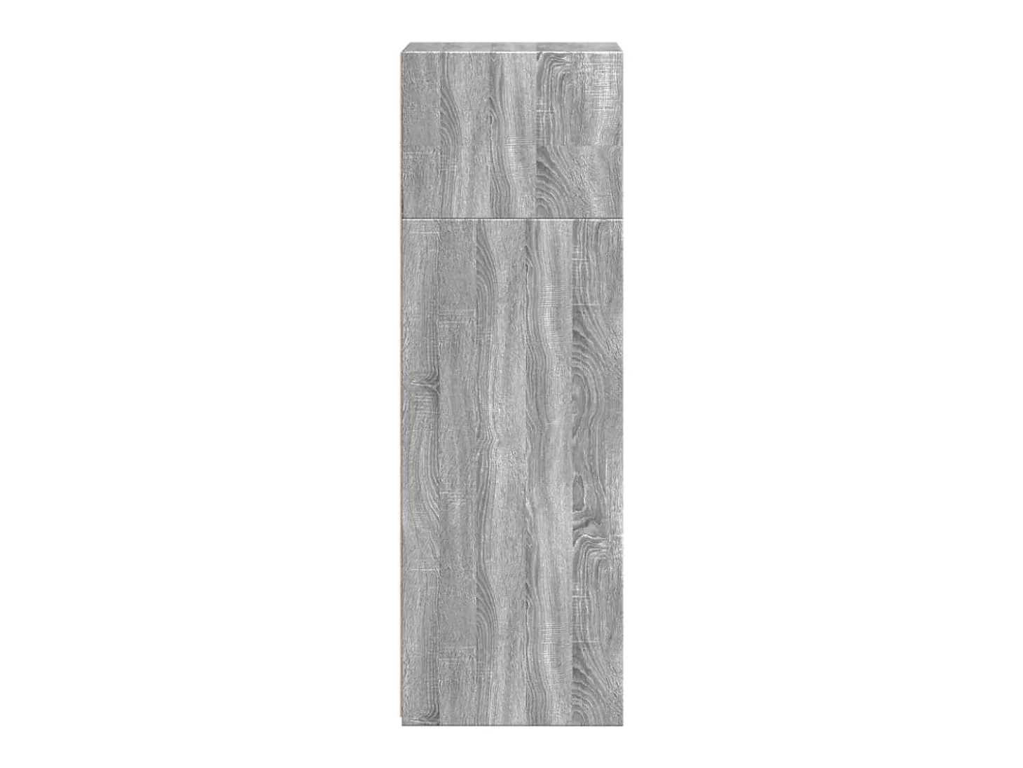 Aparador buffet cómoda mueble almacenaje organizador cocina salón salón alto Sonoma 40 x 41 x 124 cm madera contrachapada gris 02_0035360