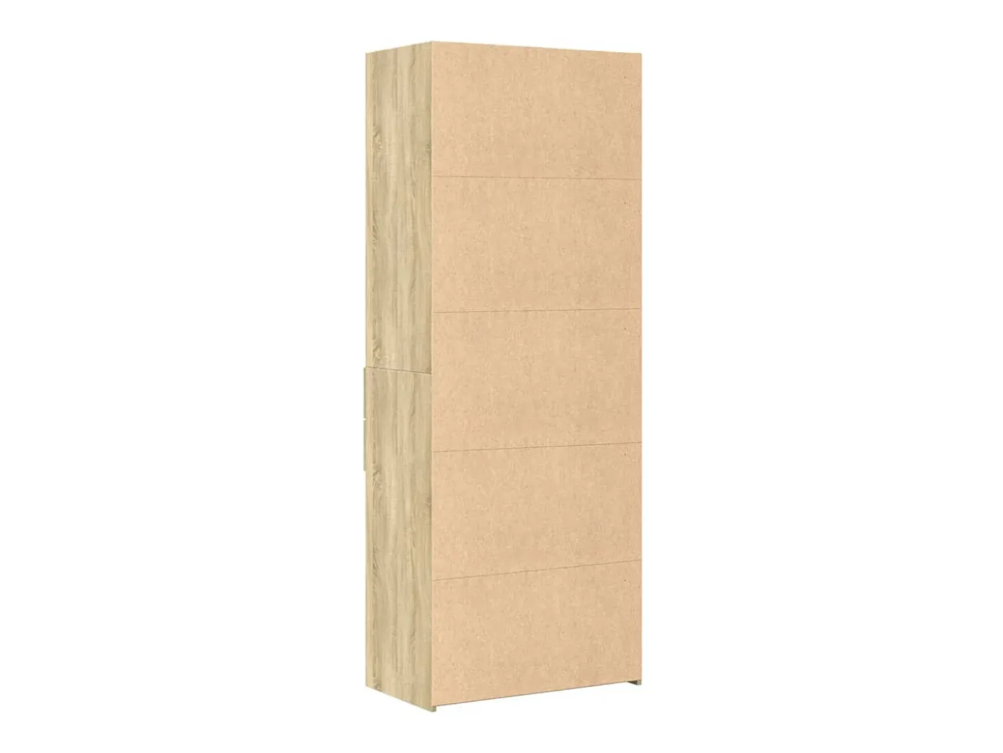 Aparador buffet cómoda mueble almacenaje organizador cocina salón salón alto Sonoma 70 x 42,5 x 185 cm madera contrachapada marrón 02_0034203