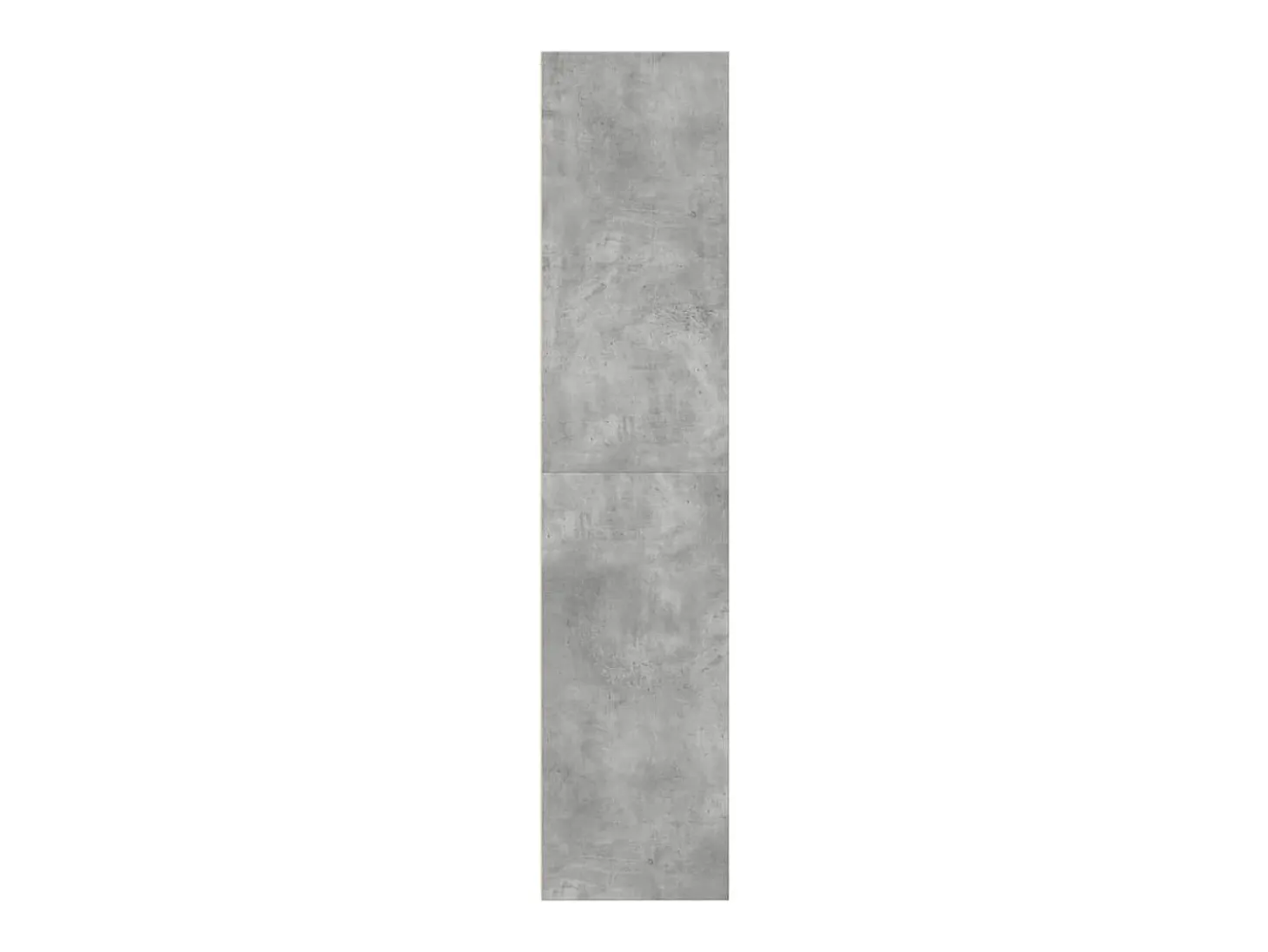 Aparador buffet cómoda mueble mueble de almacenamiento organizador cocina salón salón alto 30 x 41 x 185 cm madera contrachapada gris 02_0034234