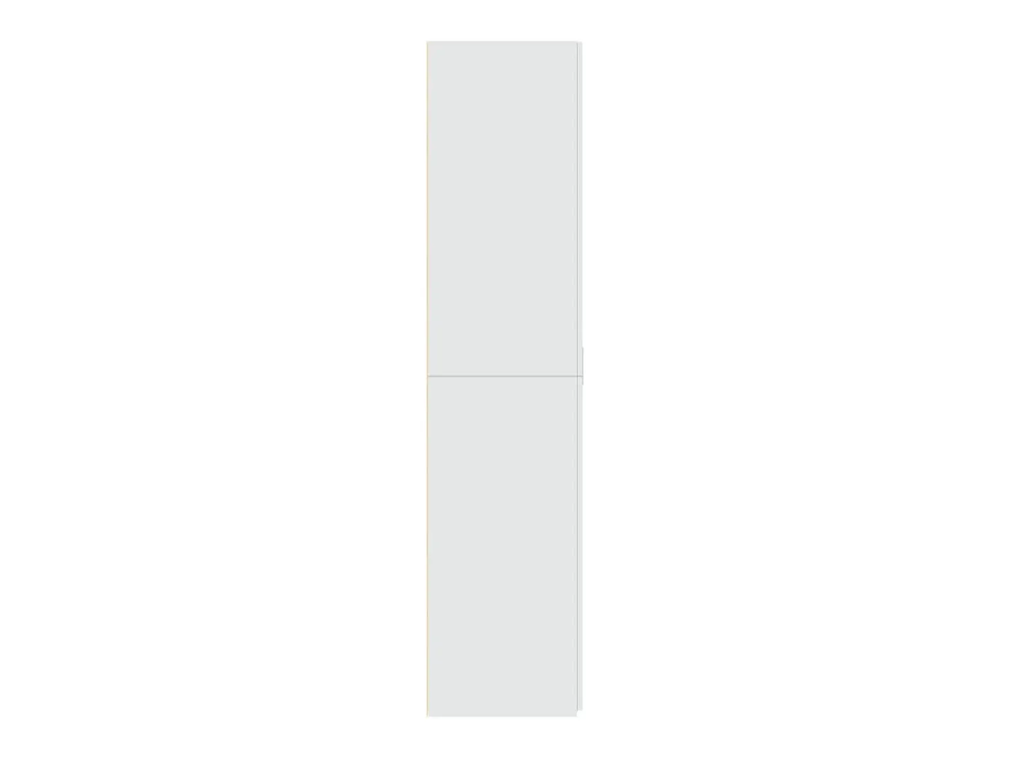 Aparador buffet cómoda mueble mueble de almacenaje organizador cocina salón salón alto 80 x 42,5 x 185 cm madera contrachapada blanco 02_0032774