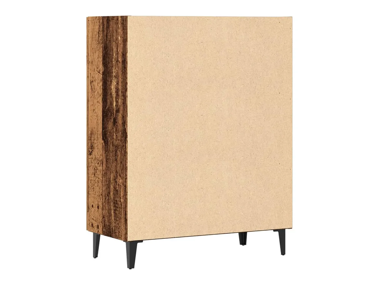 Aparador buffet cómoda mueble mueble de almacenaje organizador cocina salón salón madera vieja 70 x 34 x 90 cm madera contrachapada marrón 02_0036608