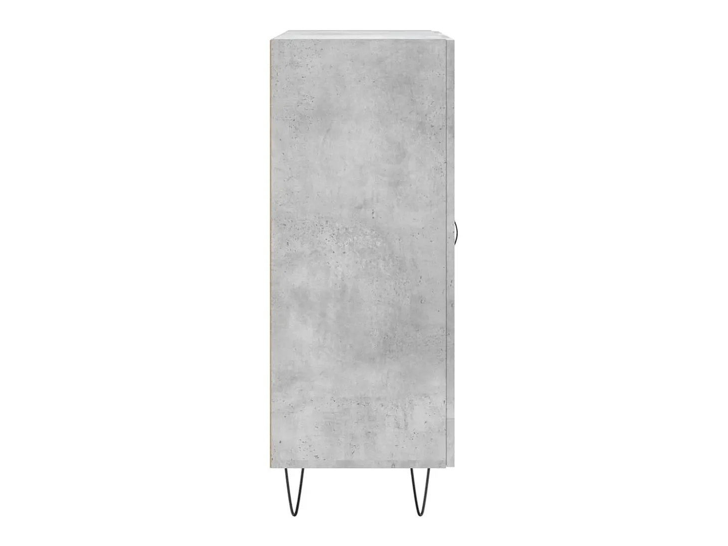 Aparador buffet cómoda mueble mueble de almacenaje organizador cocina salón salón 69,5 x 34 x 90 cm madera contrachapada gris 02_0032013