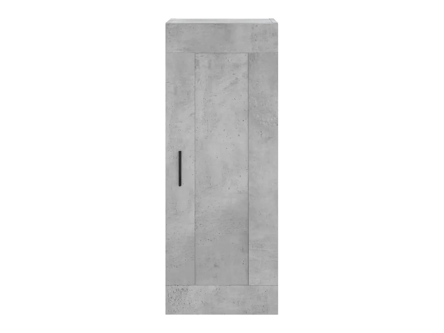 Aparador buffet cómoda mueble mueble de almacenamiento organizador cocina salón salón alto 34,5 x 34 x 180 cm madera contrachapada gris 02_0034340