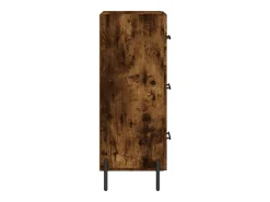 Aparador buffet cómoda mueble almacenaje organizador cocina salón salón 34,5 x 34 x 90 cm madera contrachapada marrón 02_0030913