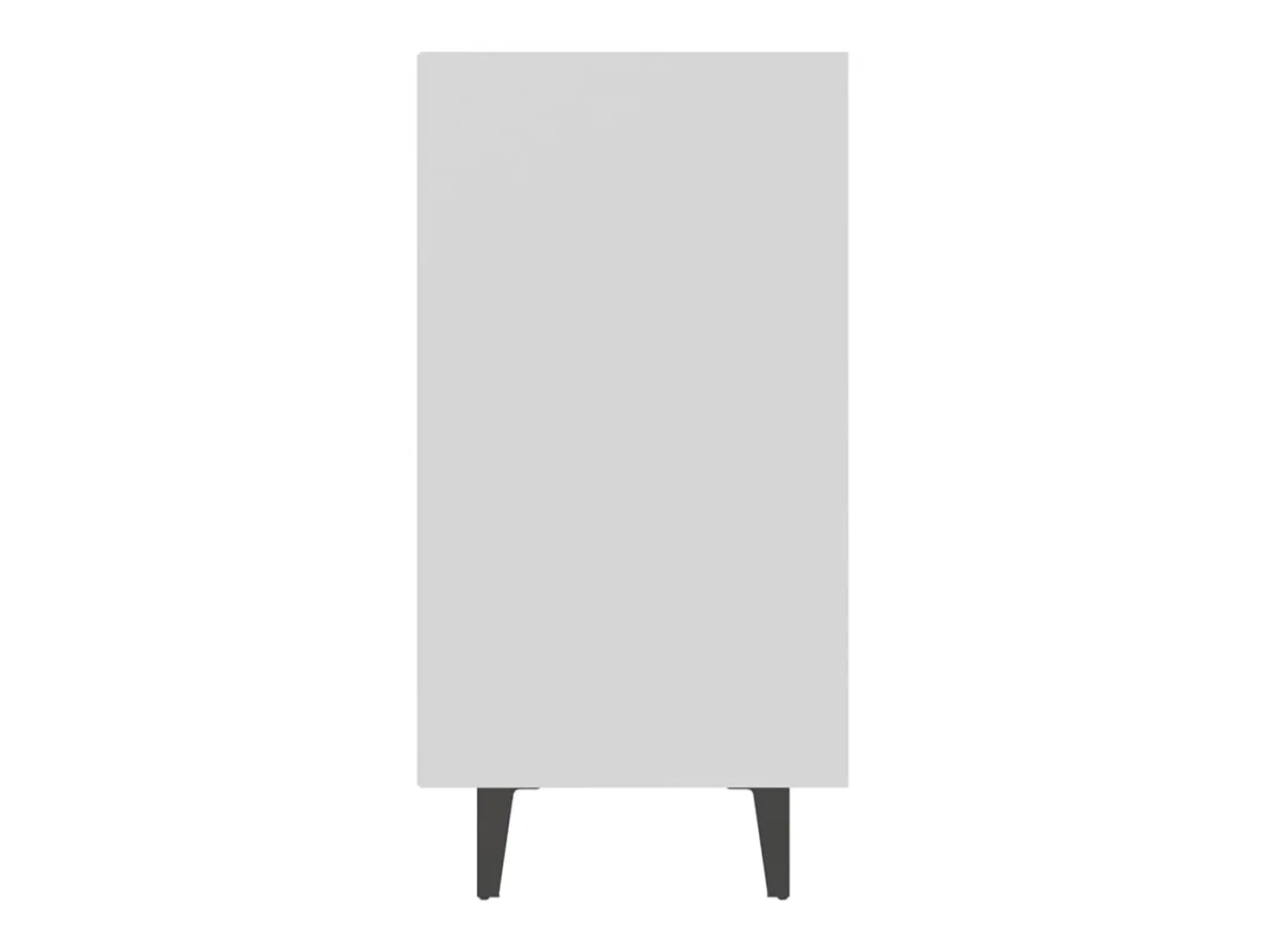 Aparador buffet cómoda mueble mueble de almacenaje organizador cocina salón salón 103,5 x 35 x 70 cm madera contrachapada blanco 02_0030179