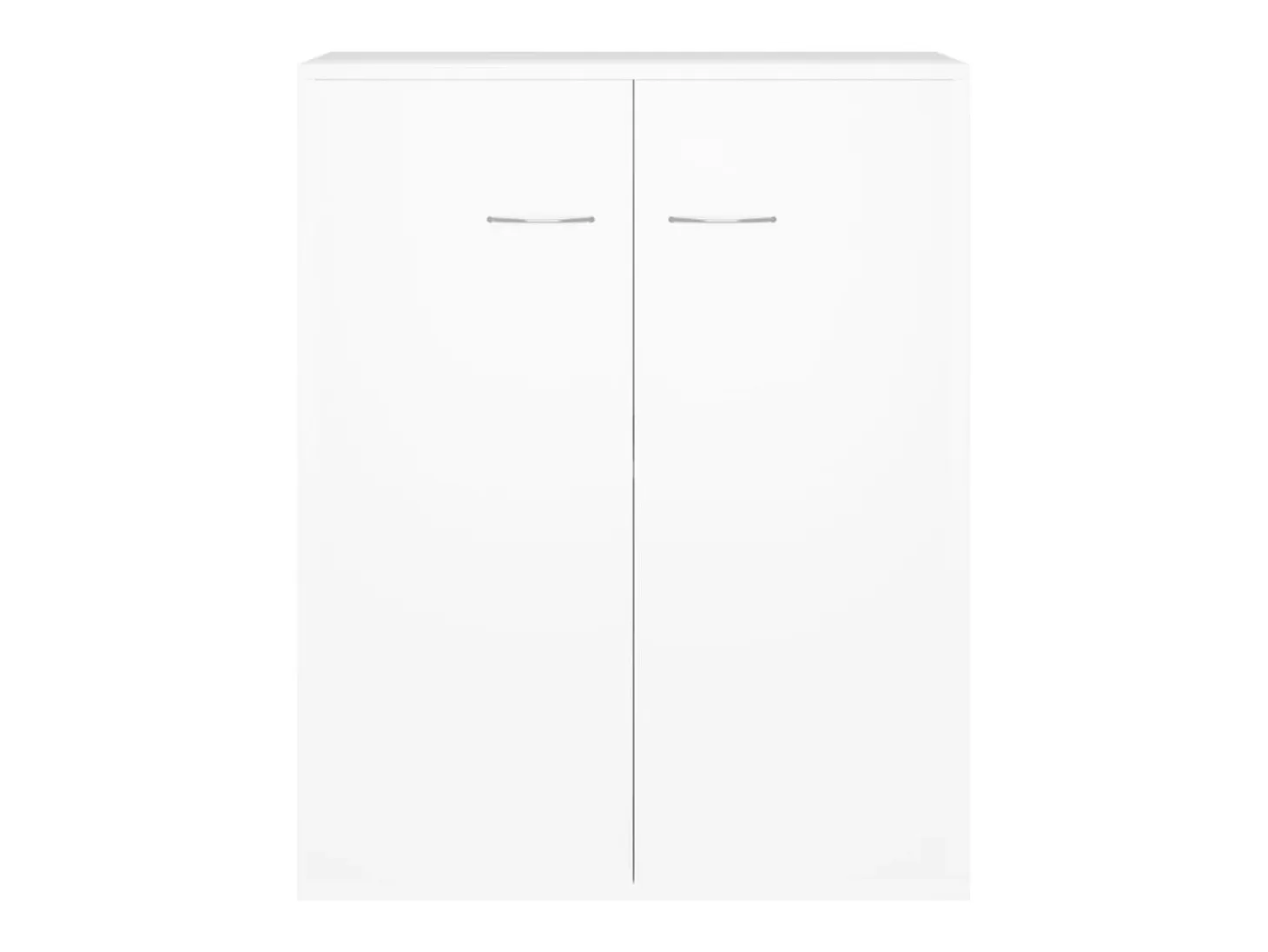 Aparador buffet cómoda mueble almacenaje organizador cocina salón salón 60 x 30 x 75 cm madera contrachapada blanco 02_0030337
