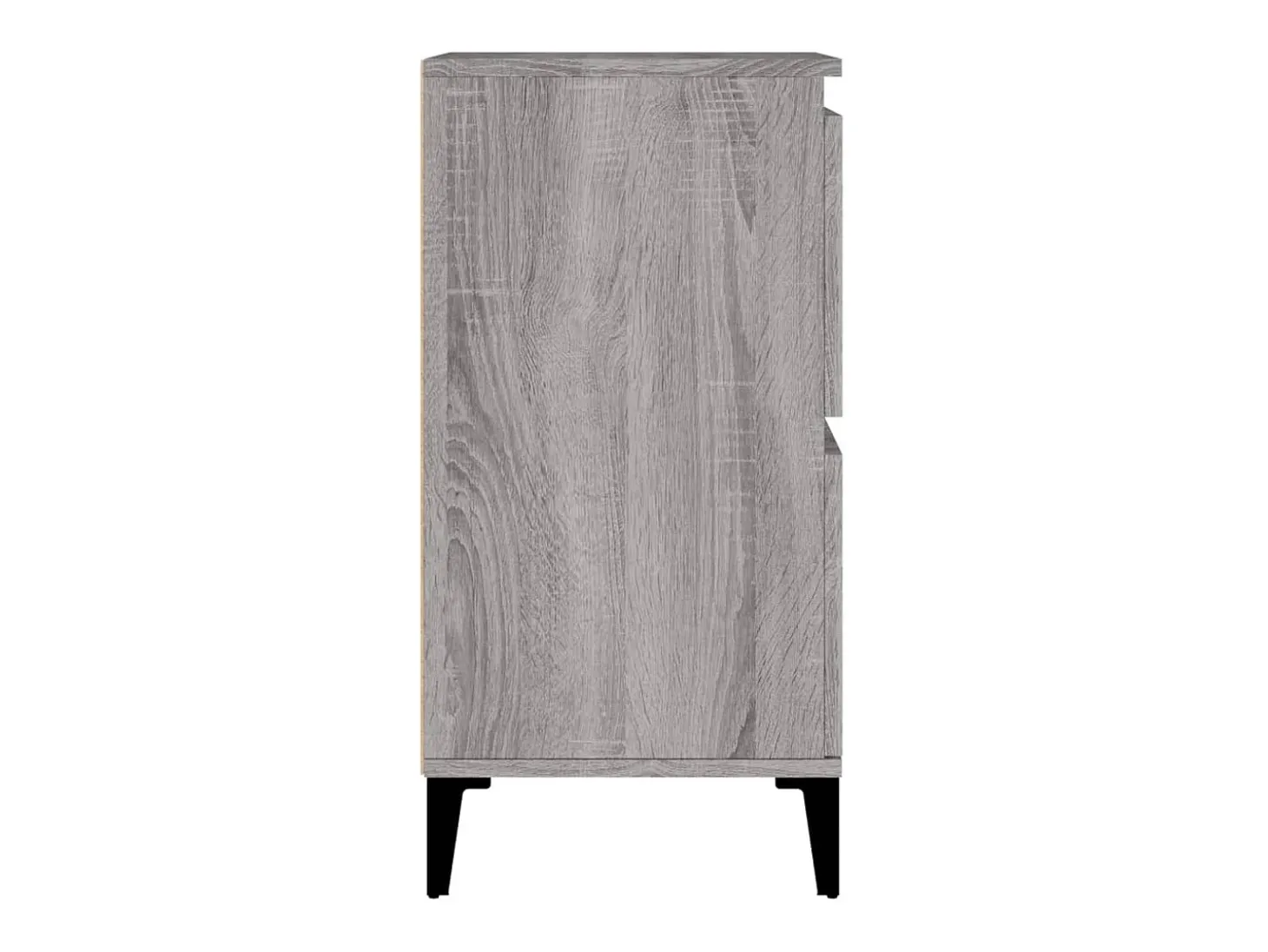 Aparador cómoda cómoda armario unidad de almacenamiento organizador cocina salón salonsonoma 60 x 35 x 70 cm madera contrachapada gris 02_0036413