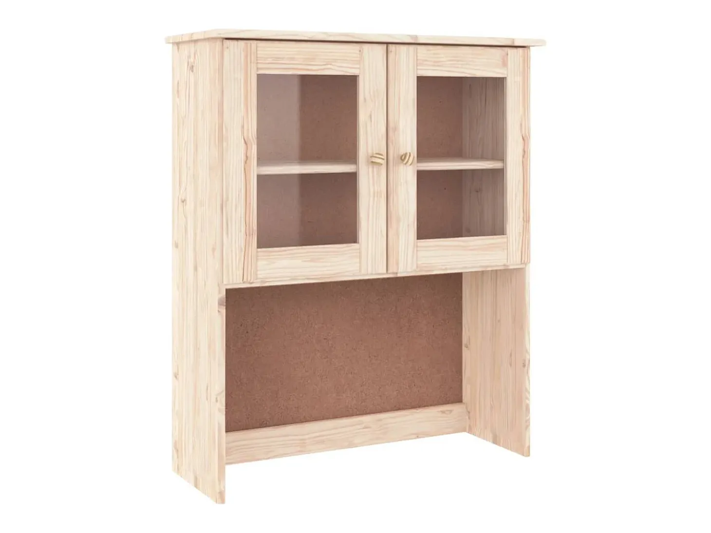 Aparador cómoda cómoda armario mueble organizador cocina salón salón 77 x 35 x 165 cm madera maciza de pino marrón 02_0029671