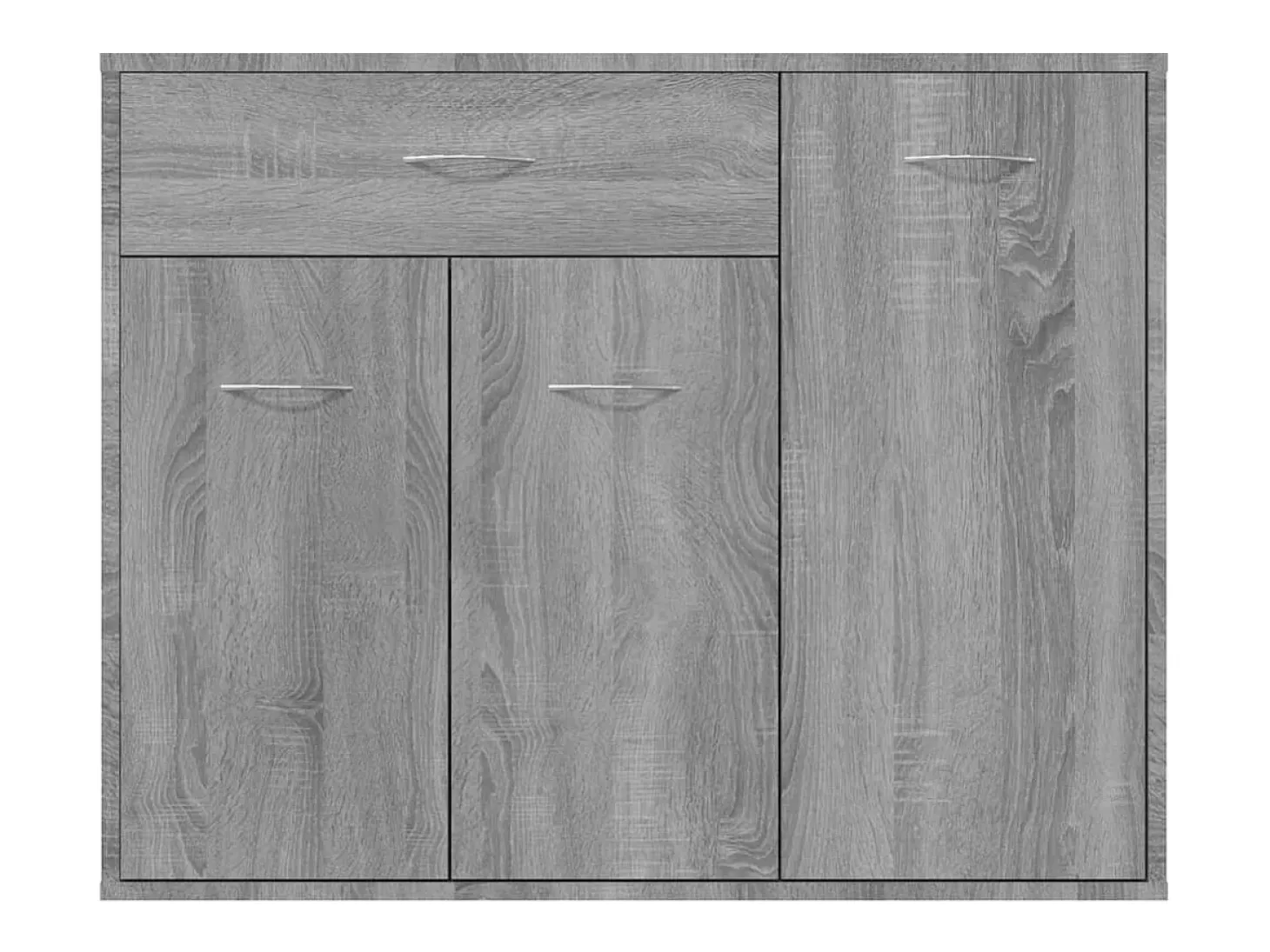 Aparador cómoda cómoda armario unidad de almacenamiento organizador cocina salón salonsonoma 88 x 30 x 70 cm madera contrachapada gris 02_0036543