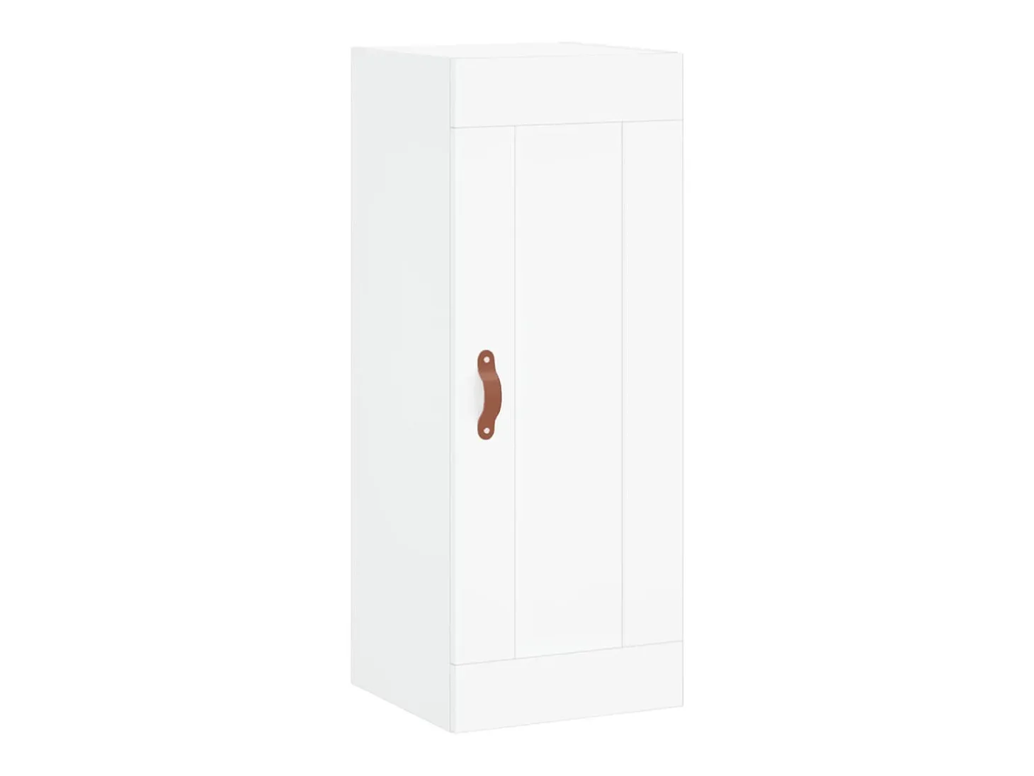 Aparador cómoda cómoda armario mueble organizador cocina salón salón alto 34,5 x 34 x 180 cm madera contrachapada blanco 02_0032392