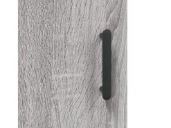 Aparador cómoda cómoda armario mueble organizador cocina salón salón alto Sonoma 34,5 x 34 x 180 cm madera contrachapada gris 02_0035259