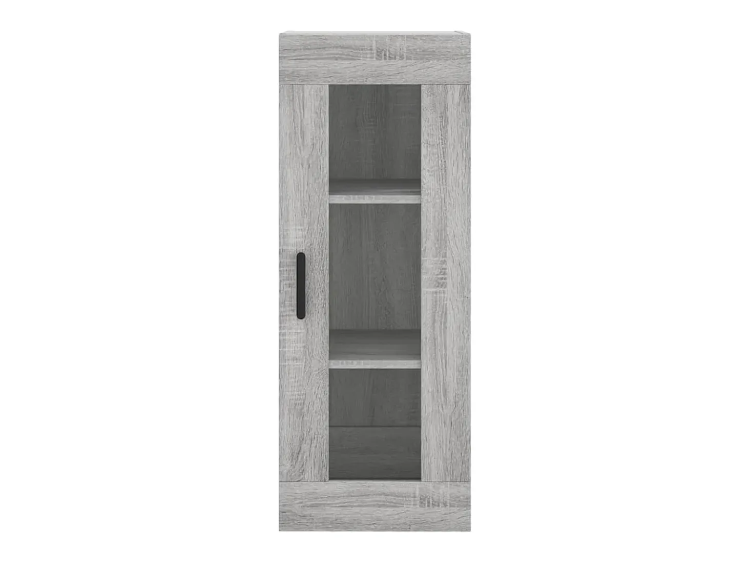 Aparador cómoda cómoda armario mueble organizador cocina salón salón alto Sonoma 34,5 x 34 x 180 cm madera contrachapada gris 02_0035259