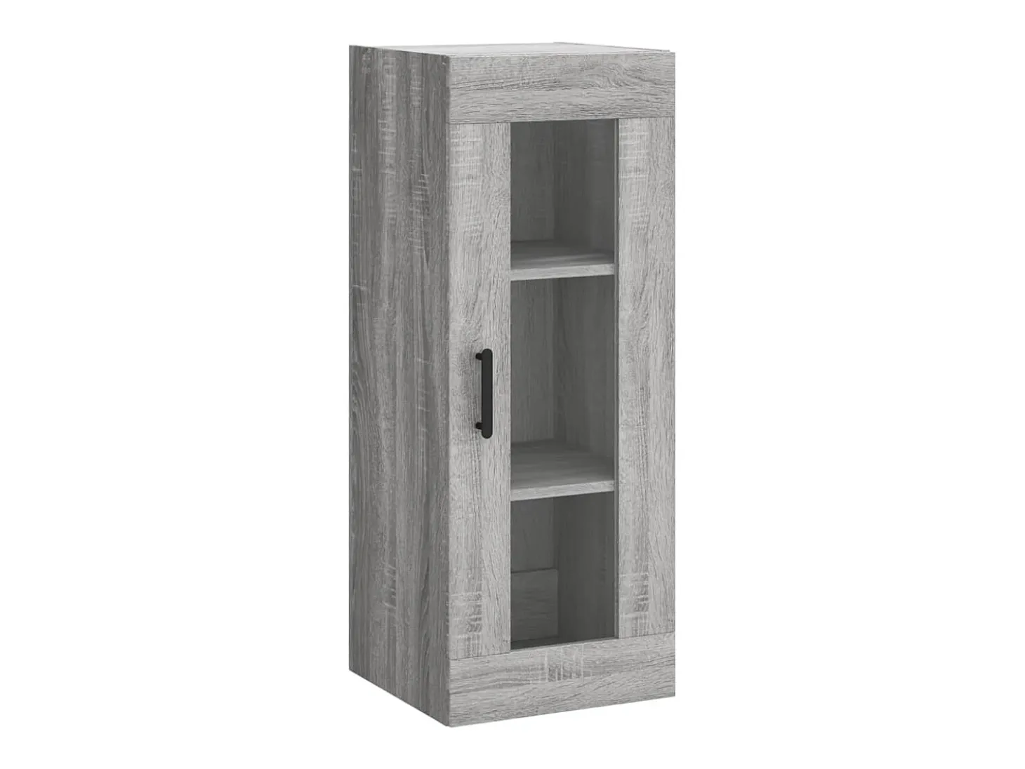 Aparador cómoda cómoda armario mueble organizador cocina salón salón alto Sonoma 34,5 x 34 x 180 cm madera contrachapada gris 02_0035259