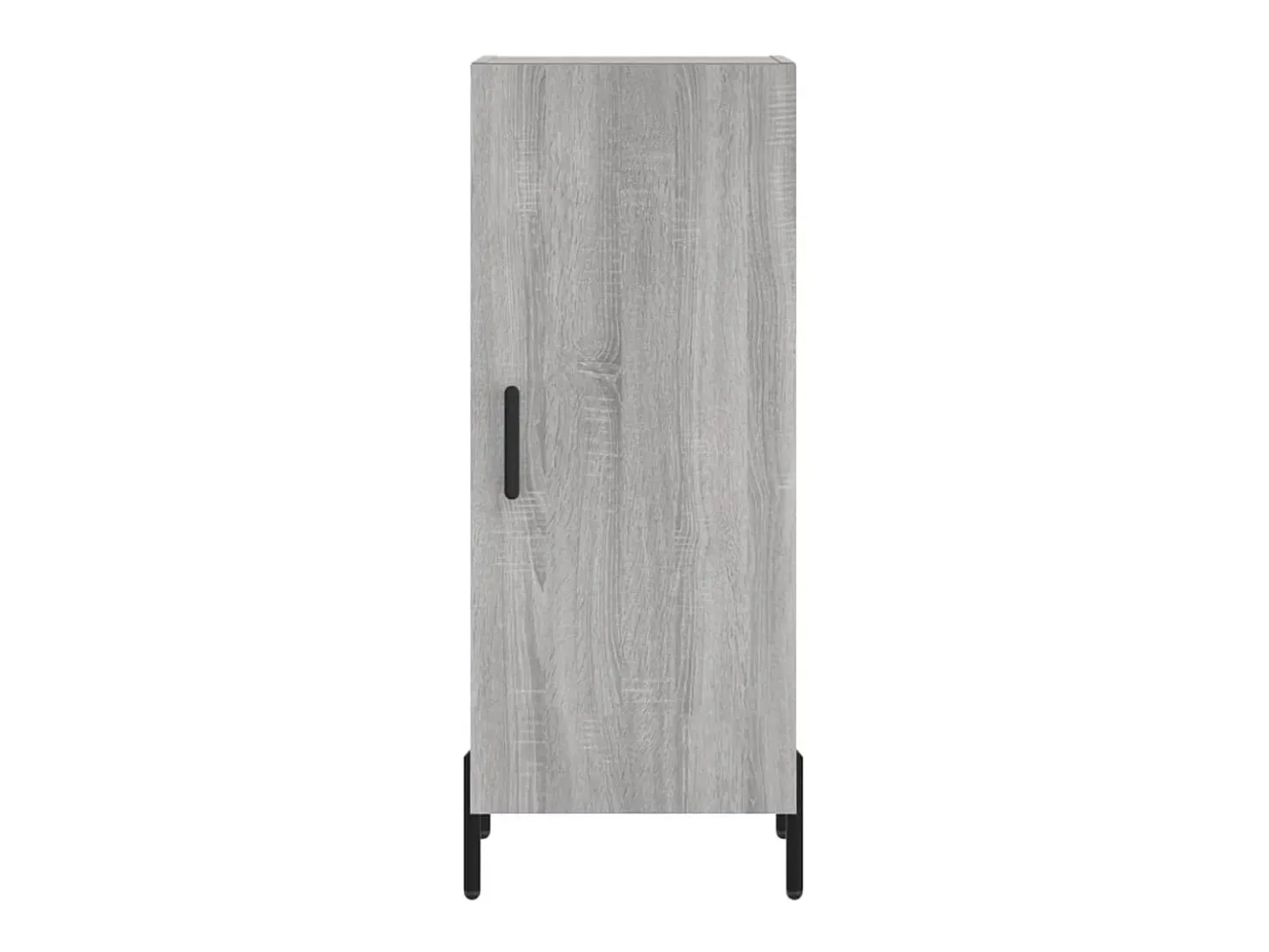 Aparador cómoda cómoda armario mueble organizador cocina salón salón alto Sonoma 34,5 x 34 x 180 cm madera contrachapada gris 02_0035259
