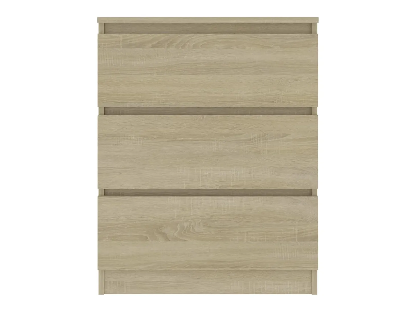 Aparador cómoda cómoda armario unidad de almacenamiento organizador cocina salón salón Sonoma 60 x 35 x 76 cm madera contrachapada marrón 02_0031616