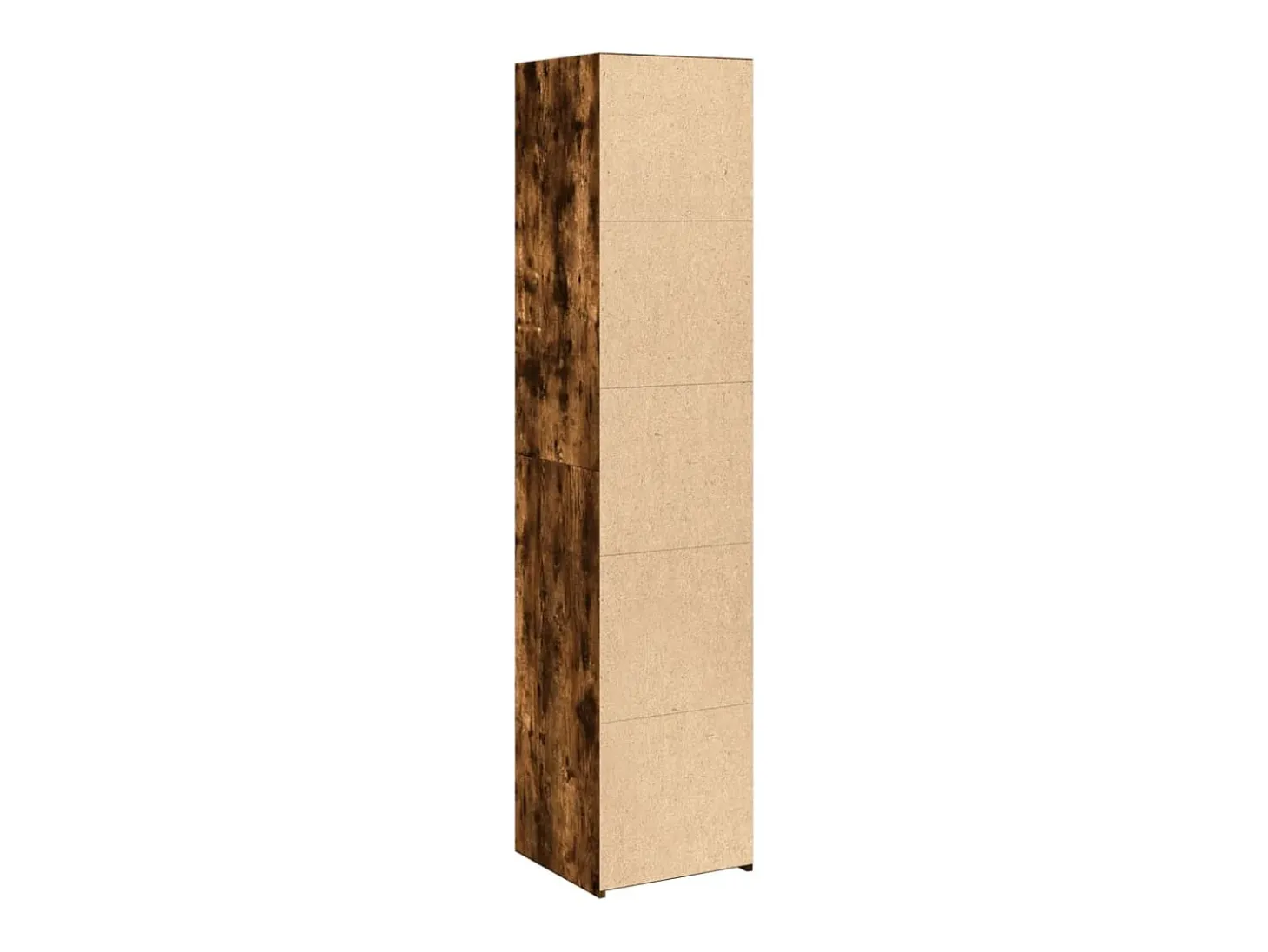 Aparador cómoda cómoda armario mueble organizador cocina salón salón alto 40 x 41 x 185 cm madera contrachapada marrón 02_0033355