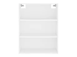 Aparador cómoda cómoda armario mueble organizador cocina salón salón alto 69,5 x 34 x 180 cm madera contrachapada blanco 02_0032551