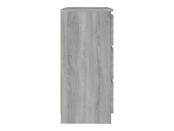 Aparador cómoda cómoda armario unidad de almacenamiento organizador cocina salón salonsonoma 60 x 35 x 76 cm madera contrachapada gris 02_0036416