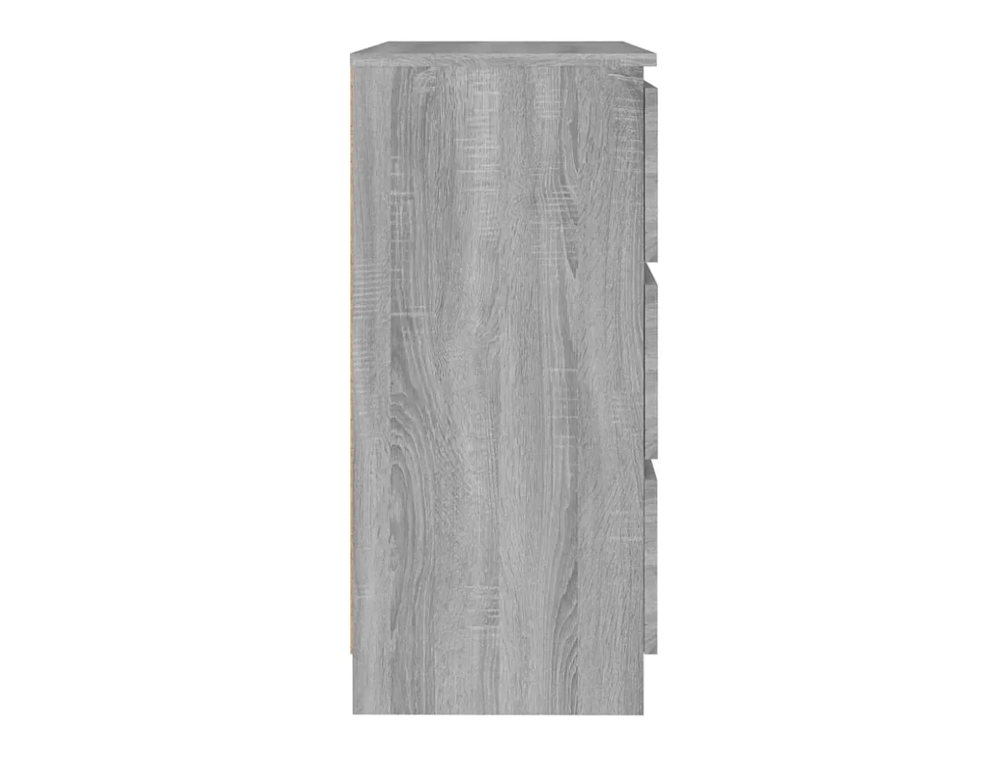 Aparador cómoda cómoda armario unidad de almacenamiento organizador cocina salón salonsonoma 60 x 35 x 76 cm madera contrachapada gris 02_0036416