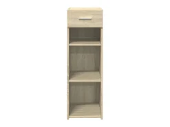 Aparador cómoda cómoda armario mueble organizador cocina salón salón Sonoma 30 x 42,5 x 93 cm madera contrachapada marrón 02_0031505