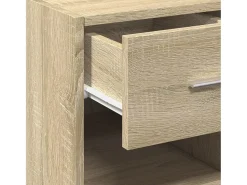 Aparador cómoda cómoda armario mueble organizador cocina salón salón Sonoma 30 x 42,5 x 93 cm madera contrachapada marrón 02_0031505