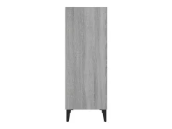 Aparador cómoda cómoda armario mueble organizador cocina salón salón Sonoma 34,5 x 32,5 x 90 cm madera contrachapada gris 02_0036294