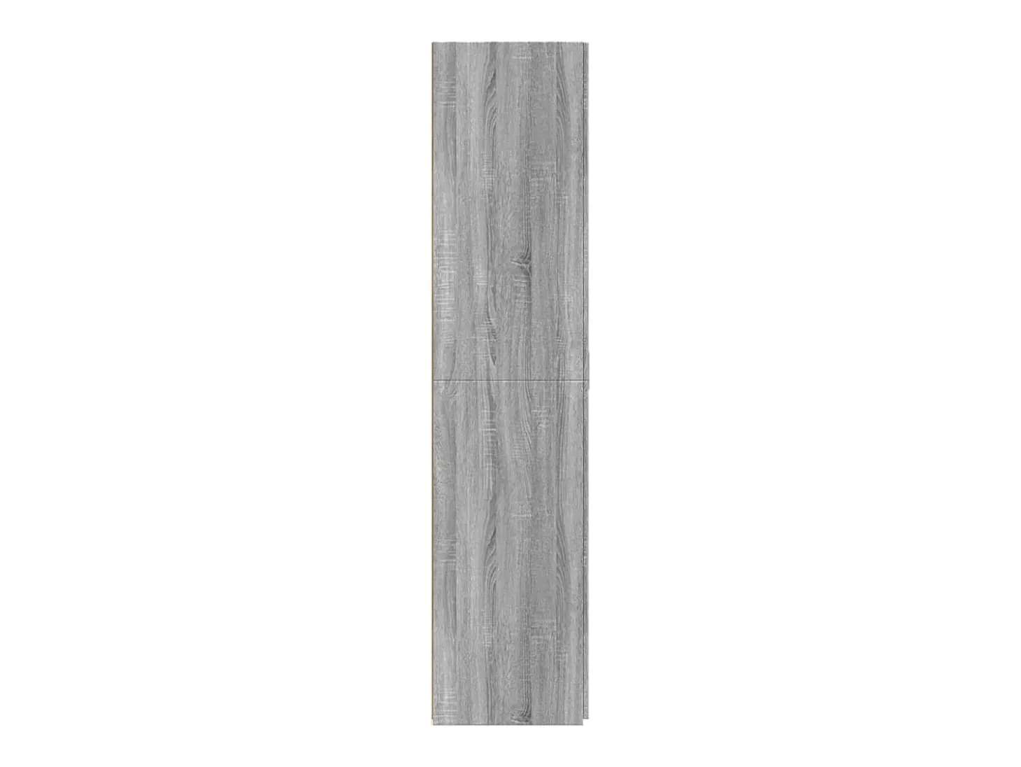 Aparador cómoda cómoda armario mueble organizador cocina salón salón alto Sonoma 80 x 42,5 x 185 cm madera contrachapada gris 02_0035635