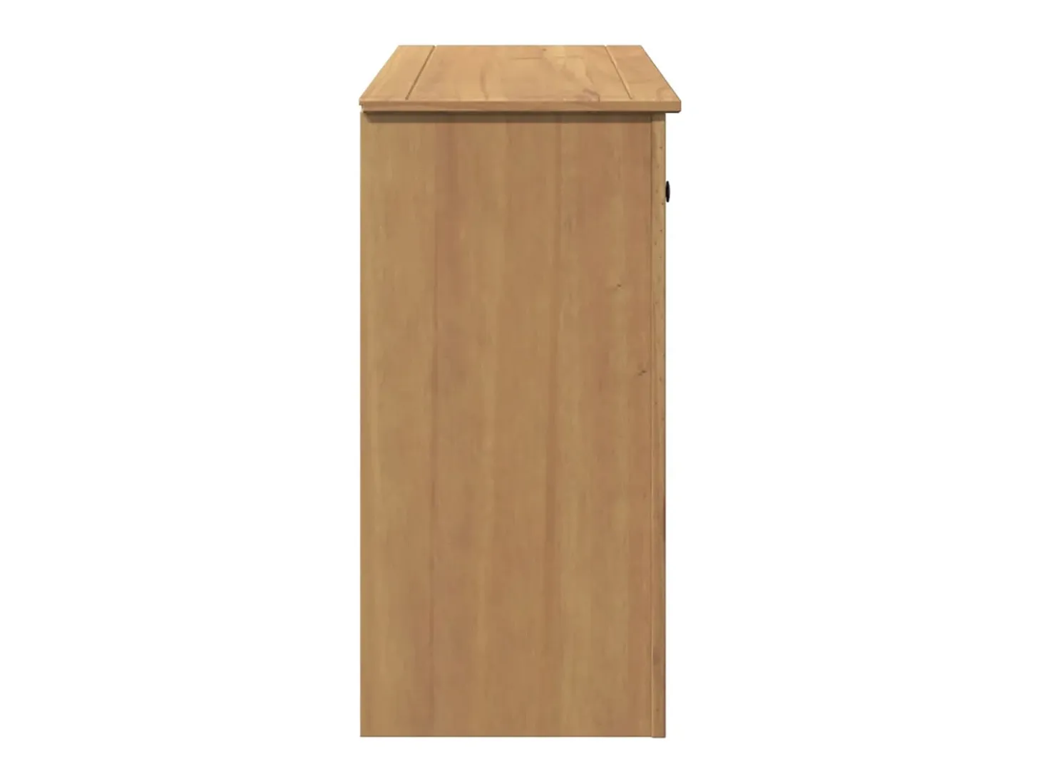 Aparador cómoda cómoda armario mueble organizador cocina salón salón con cajones 93 x 40 x 80 cm madera maciza de pino marrón 02_0030130