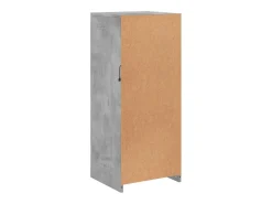 Aparador cómoda cómoda armario mueble organizador cocina salón salón con luces LED 41 x 37 x 100 cm gris 02_0029998