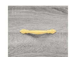 Aparador cómoda cómoda armario mueble organizador cocina salón salón alto Sonoma 69,5 x 34 x 180 cm madera contrachapada gris 02_0035437