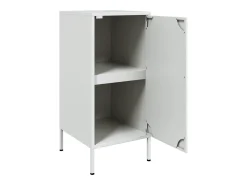Aparador cómoda cómoda armario mueble organizador cocina salón salón 36 x 39 x 79 cm acero blanco 02_0030290