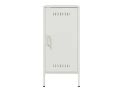 Aparador cómoda cómoda armario mueble organizador cocina salón salón 36 x 39 x 79 cm acero blanco 02_0030290