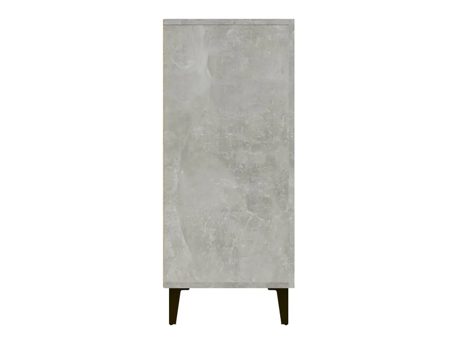 Aparador cómoda cómoda armario mueble organizador cocina salón salón 90 x 34 x 80 cm madera contrachapada gris 02_0032119