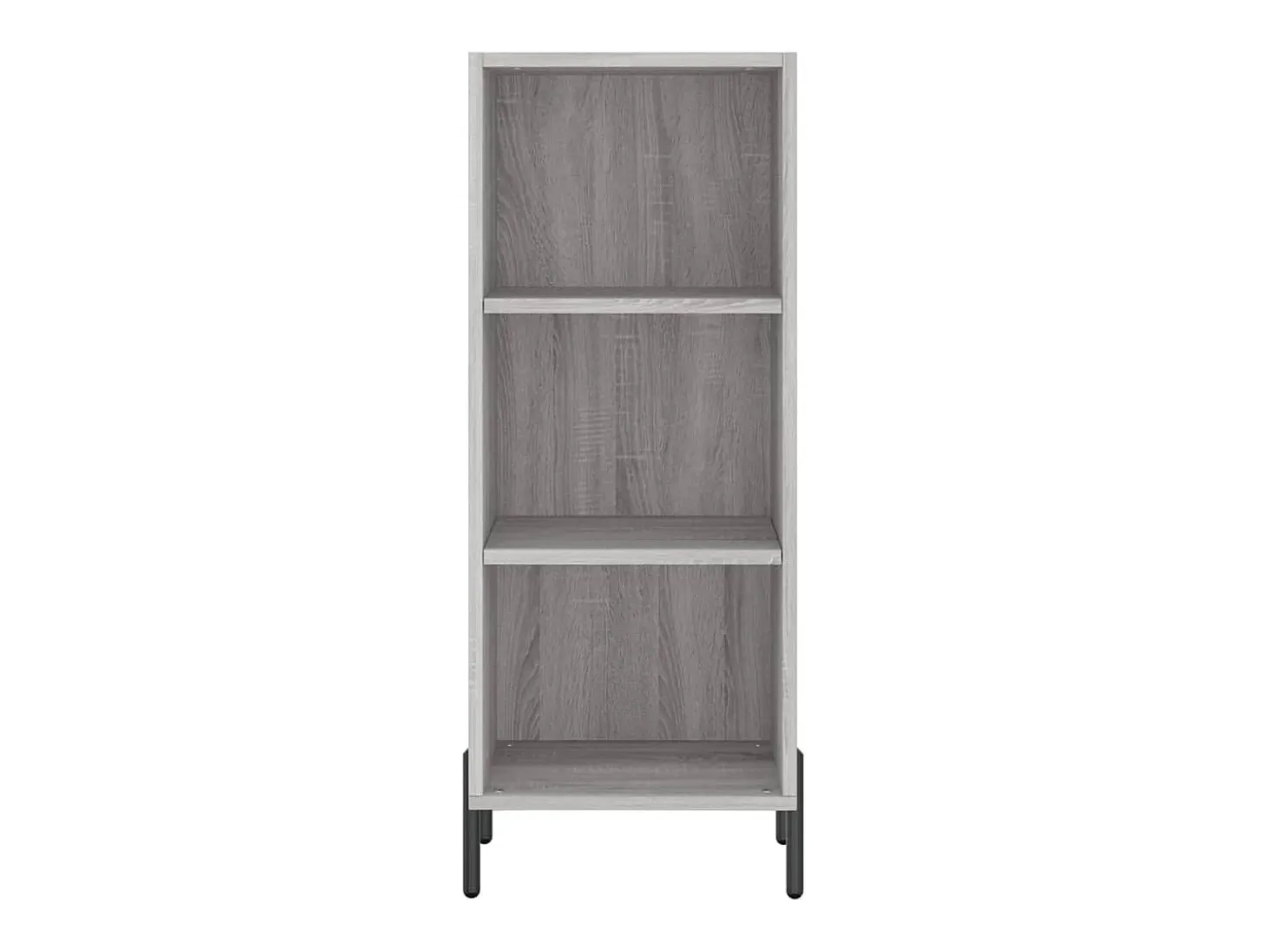 Aparador cómoda cómoda armario mueble organizador cocina salón salón alto Sonoma 34,5 x 34 x 180 cm madera contrachapada gris 02_0035261