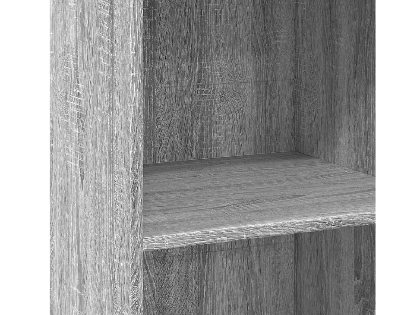 Aparador cómoda cómoda armario mueble organizador cocina salón salón alto Sonoma 50 x 41 x 124 cm madera contrachapada gris 02_0035370