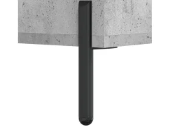Aparador cómoda cómoda armario mueble organizador cocina salón salón 34,5 x 34 x 90 cm madera contrachapada gris 02_0031918