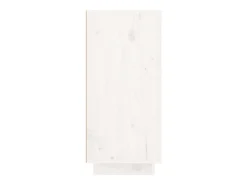 Aparador cómoda cómoda armario mueble organizador cocina salón salón 111 x 34 x 75 cm madera maciza de pino blanco 02_0030203